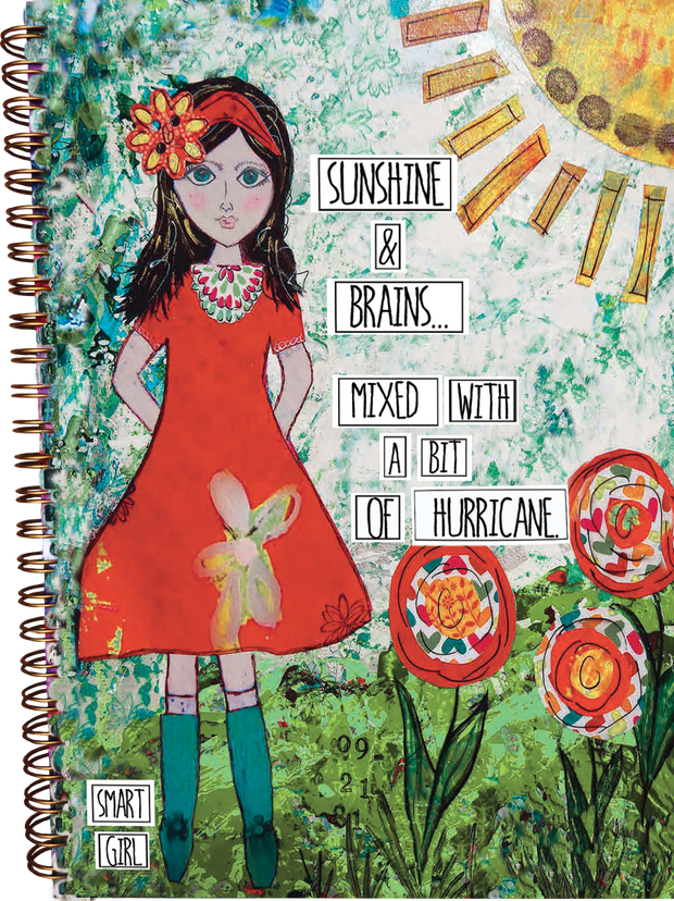 Journals for young girls. Empowering journal for girls. Journal gift for young, energetic girls. Empowering gift for young girls. Girl empowering gift for granddaughter, daughter, niece or friend.