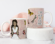 Coffee Mug Gift for Feminist, strong woman, or female leader. Graduation gift for girls and teens. Coffee Mug for ladies and women. Gift for strong woman. Christmas or holiday or birthday gift for teen and woman. Birthday gift for feminist or strong woman.