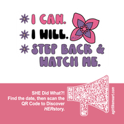 Empowering stickers for girls, teens and women. Sticker for laptop and smartphones. Feminist Stickers. Inspiring Stickers. Sticker for graduation and birthday gifts.  