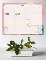 Underestimate Me. That Will Be Fun. - Glass Panel Wall Calendar
