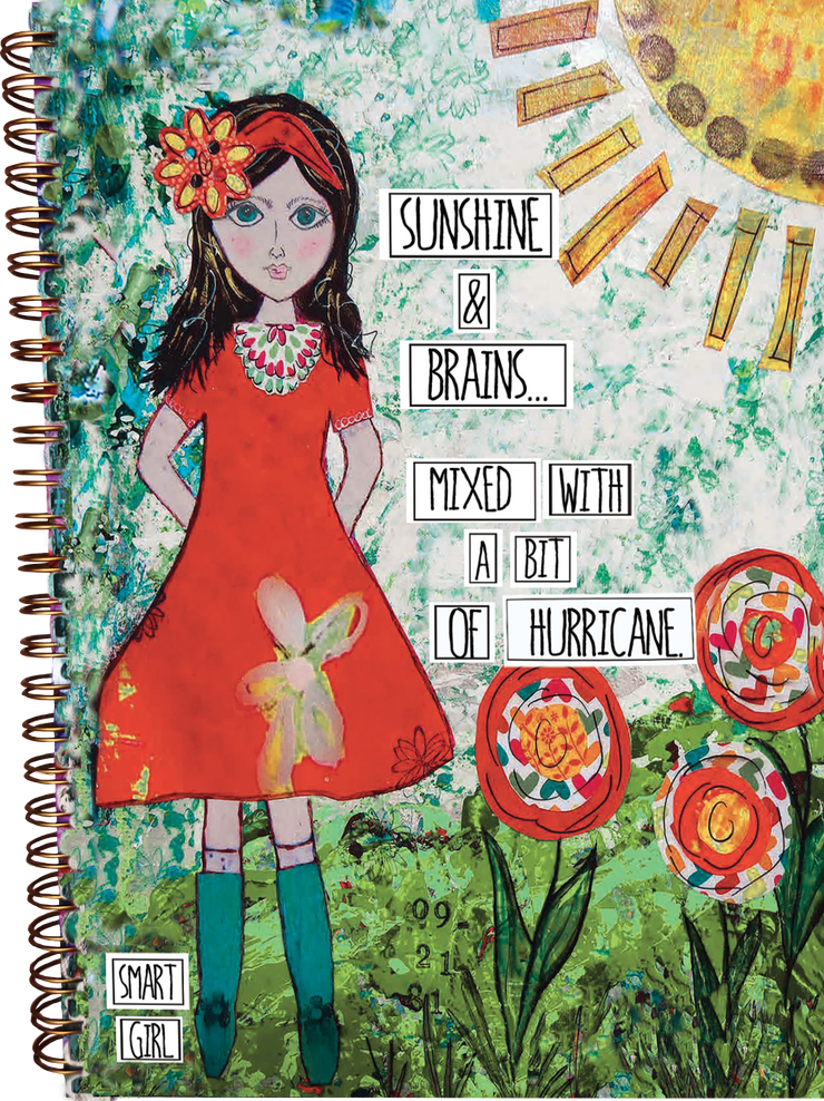 Journals for young girls. Empowering journal for girls. Journal gift for young, energetic girls. Empowering gift for young girls. Girl empowering gift for granddaughter, daughter, niece or friend.
