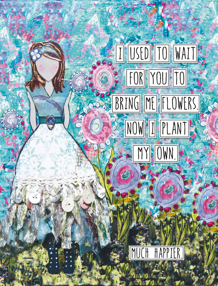 Feminist art print. Art print for Women and girls. Gift for independent Women and Girls. Teen art for Girls. Dorm Room art. Wall art for Women. #herstory