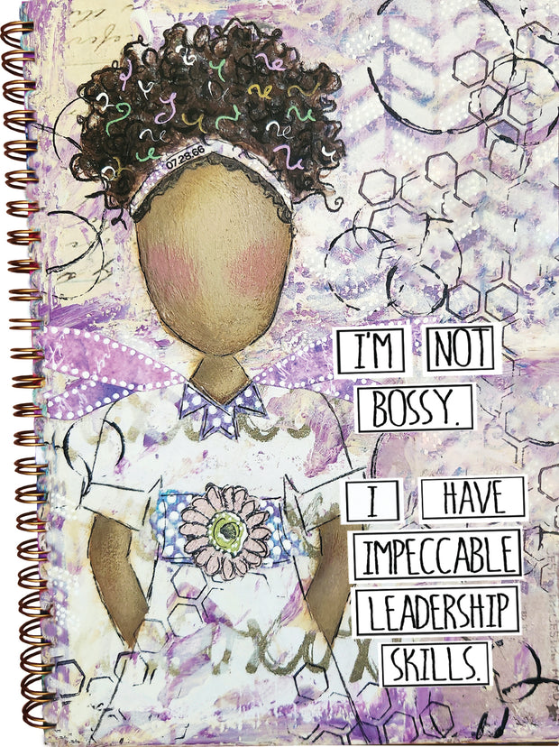 Empowerment journal gift for girl. Young Black Girl Gift. African American girl gift. Black girl magic gift. Inspiring journal for girls. Gift for girl leaders.