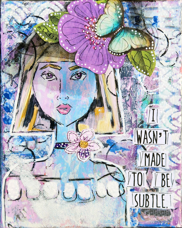 Art print for Girls, Teens, Women. Feminist art. Wall art for Girls and Women. Dorm wall art. Graduation gift for Girls. Birthday gift for Girls. Empowerment art print.