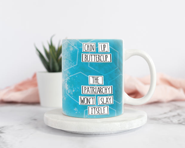 Empowering coffee mug for Ladies, Women, and Girls. Smash the Patriarchy. Feminist Gift. Perfect birthday gift for Woman or Teen Girl. Coffee mug with political theme. Perfect Christmas Gift for Feminist or Her.   #HERstory #redefiningshe