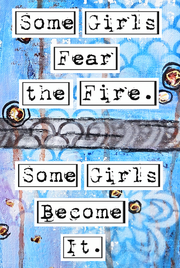 Original mixed media art. Girl art. Art for dorm room. Wall art. Feminist art. Birthday gift for young girl or teen. #HERstory Holiday gift art for girls and teens.