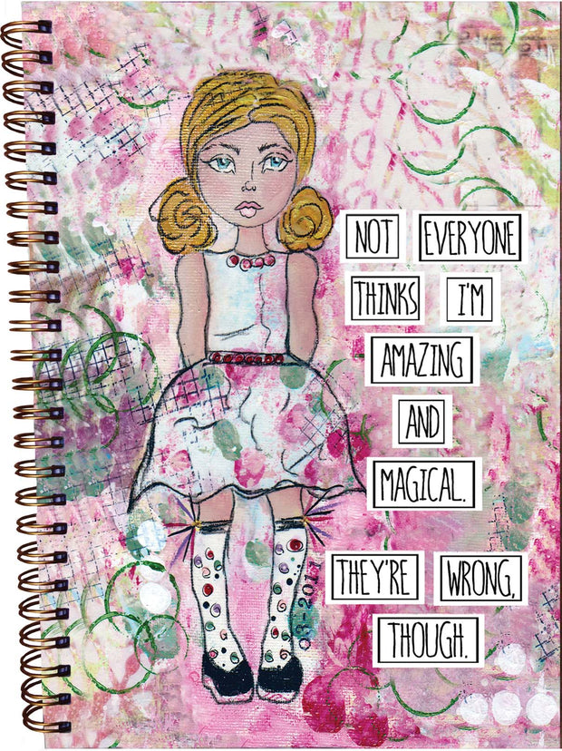 Empowering journal notebook for Girls and Teens. Inspiring journal. Graduation, birthday or Christmas gift for Girls and Teens. Magical Girl Gift. #HERstory