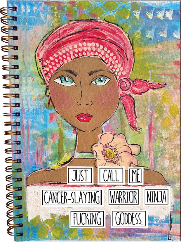 Empowering journal gift for women with cancer or women who have survived cancer. Feminist gift. Support gift for women with cancer or cancer survivor. Great graduation, birthday or Christmas gift for women dealing with cancer or cancer survivors.