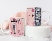 Coffee Mug Gift for female weight lifter. Coffee mug gift for crossfit woman, Gift for Feminist, strong woman, or female leader. Graduation gift for girls and teens. Coffee Mug for ladies and women. Gift for strong woman. Christmas or holiday or birthday gift for teen and woman. Birthday gift for female weight lifter, feminist or strong woman.
