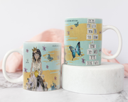 Coffee Mug Gift for Queens, Feminist, strong woman, or female leader. Graduation gift for girls and teens. Gift for crown and queens. Coffee Mug for ladies and women. Gift for strong woman. Christmas or holiday or birthday gift for teen and woman. Birthday gift for feminist or strong woman.