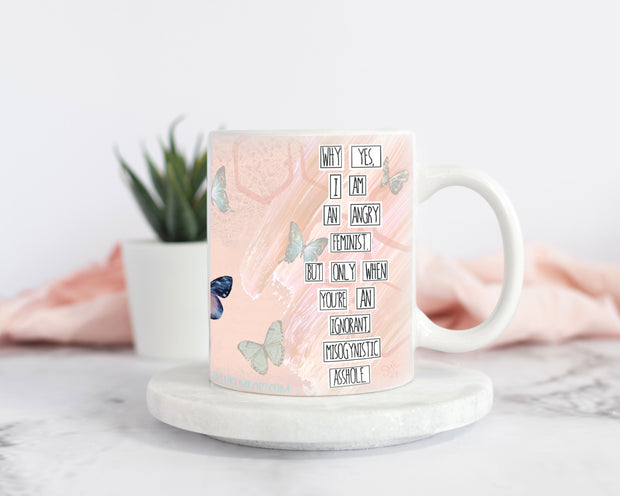 elum Home Ladies Are Limitless Pink Ceramic Mug with Empowering Women's  Message Coffee Cup Mug for Women