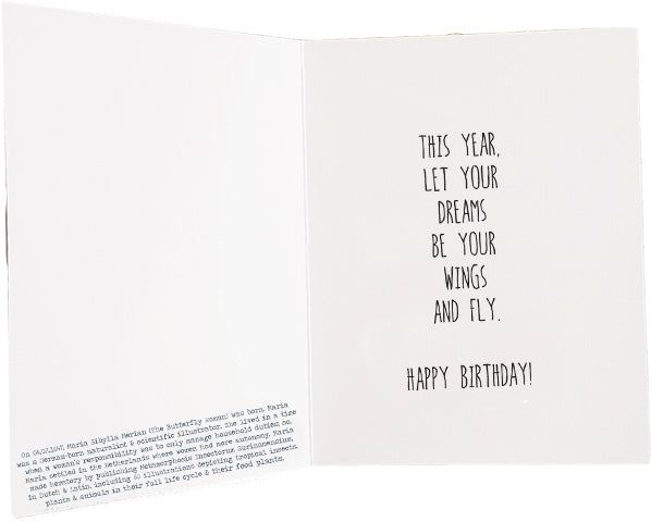 Butterflies for Your Birthday - Birthday Card