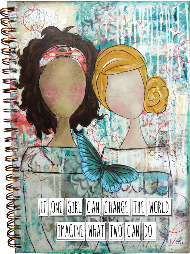 Empowering journal gift for young girls or women. Feminist gift. Gift for confident young girls or women. Great graduation, birthday or Christmas gift for young girls or women.