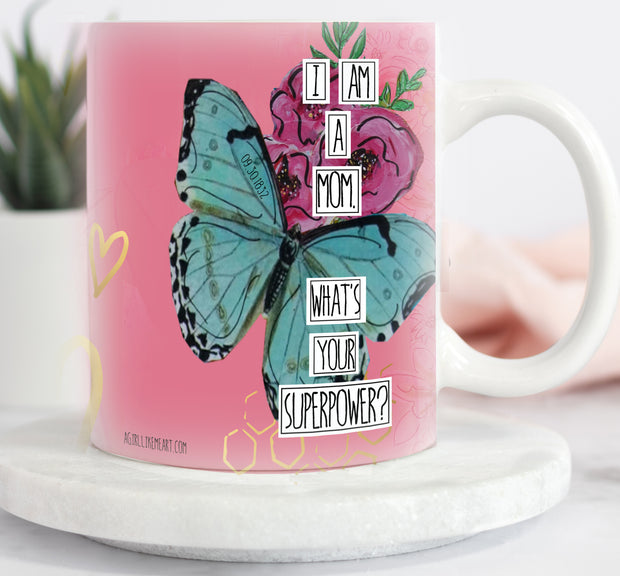 Empowering coffee mug for Moms and Mothers. Coffee mug gift for Mom. Perfect Mother's Day gift for Mom. Birthday or holiday gift for Mother. #redefiningshe