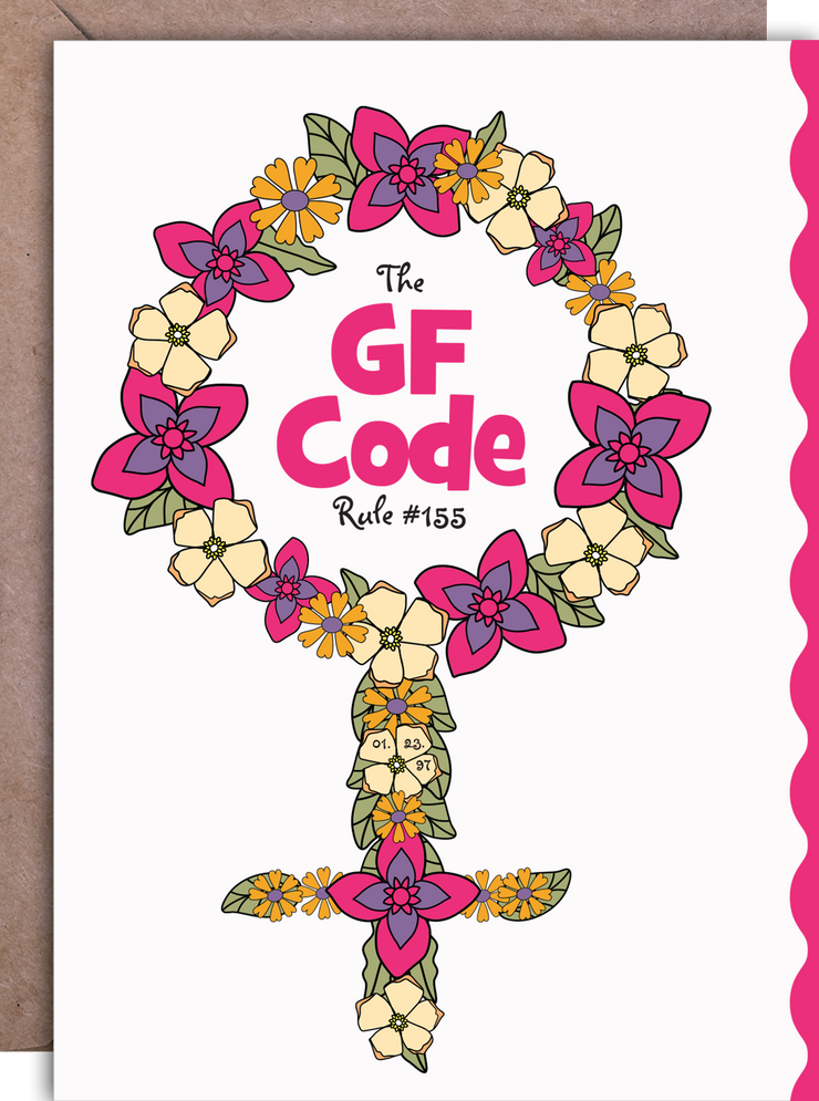 Girlfriend (GF) Code #155 - Friend Card