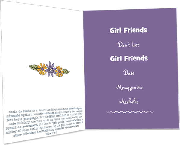 Girlfriend (GF) Code #159 - Friend Card