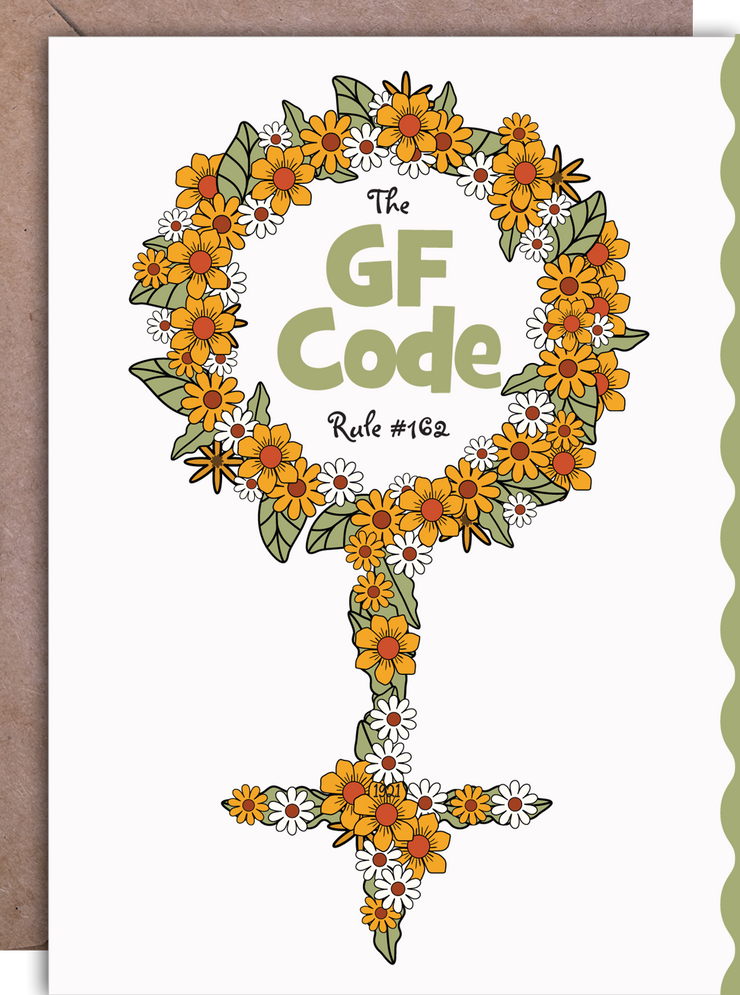 Girlfriend (GF) Code #162 - Friend Card