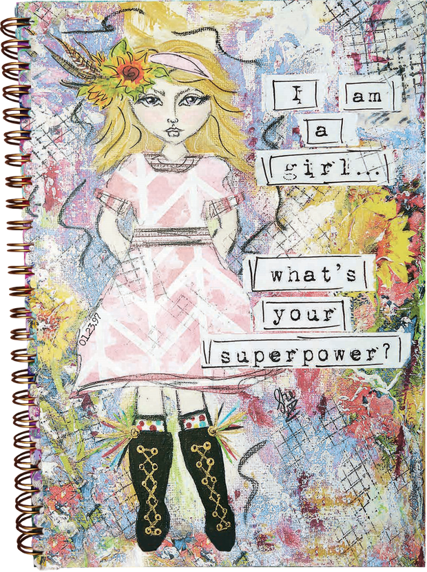 Empowering journal gift for young girls or teens. Feminist gift. Gift for confident young girls or teens. Great graduation, birthday or Christmas gift for young girls or teens.